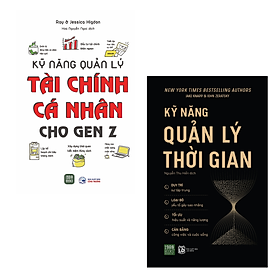 Combo 2 Cuốn Sách Nâng Cao Hiệu Quả Công Việc Hay- Kỹ Năng Quản Lý Thời Gian+ Kỹ Năng Quản Lý Tài Chính Cá Nhân Cho GenZ