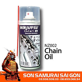 Sơn SAMURAI KUROBUSHI NZ002 dầu xích