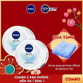 Combo 2 Kem Dưỡng Mềm Da Nivea 89054 (50ml)
