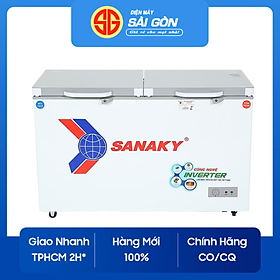 TỦ ĐÔNG MÁT INVERTER SANAKY 300 LÍT VH-4099W4K ĐỒNG (R600A) (KÍNH CƯỜNG LỰC) - HÀNG CHÍNH HÃNG