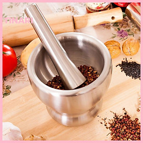 Mua Bộ Chày Cối Inox 304 Cao Cấp Chống Nấm Độc Hại