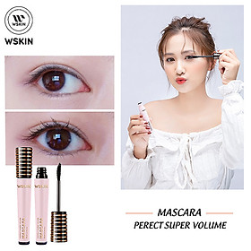 CHUỐT MI SIÊU DÀI KHÔNG THẤM NƯỚC WSKIN Mascara Perfect Super Volume