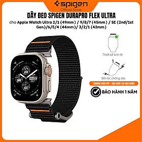 Dây Đeo Spigen Band DuraPro Flex Ultra cho Apple Watch Series (49mm/45mm/44mm/42mm) – Thiết kế tinh tế, hàng chính hãng