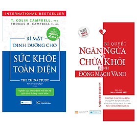 Hình ảnh Combo Bí Mật dinh dưỡng cho sức khỏe toàn diện + Bí quyết thoát khỏi bệnh động mạch vành