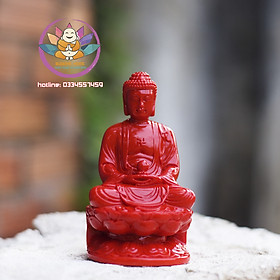 Mua Tượng Đá Phật Thích Ca Phong Thủy - Cao 11cm nhiều màu trang trí nhà cửa  thờ cúng