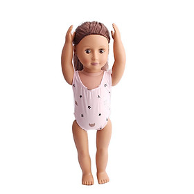 One-piece Swimwear Bathing Suit For 18" Our Generation My Life Doll