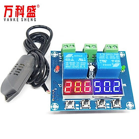 Mua Mô-đun điều khiển nhiệt độ và độ ẩm XH-M452 hiển thị kỹ thuật số độ chính xác cao đầu ra kép bảng điều khiển nhiệt độ và