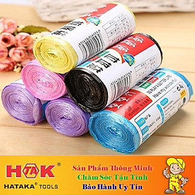 Mua Cuộn 30/100 Túi Đựng Rác Rẻ 250đ/Chiếc - Bao Bịch Nilon Bọc Rác Nhiều Màu - Size 45x50cm