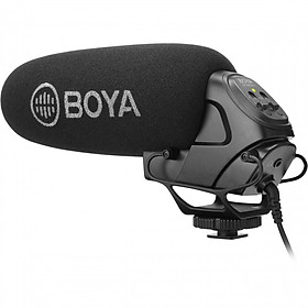 Micro shotgun cho máy ảnh, máy quay Boya BY-BM3031 - Hàng chính hãng