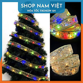 Mua Dây Đèn Led Ruy Băng Trang Trí Cây Thông Giáng Sinh Noel  Gói Quà - Chính Hãng NAVIVU