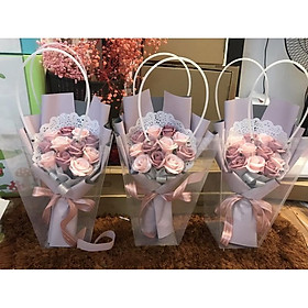 Mua Combo hoa sáp Vip +Túi nhựa sang trọng.
