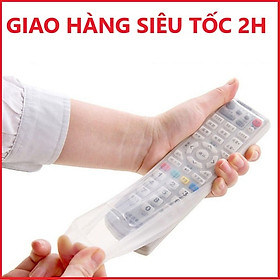 Mua Combo 2 vỏ bọc remote trong suốt chống bụi PKS
