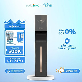 Mua Máy lọc nước nóng lạnh KAROFI KAD-F102 bình 40kg công nghệ 10 lõi lọc Smax  tủ kính cường lực hàng chính hãng