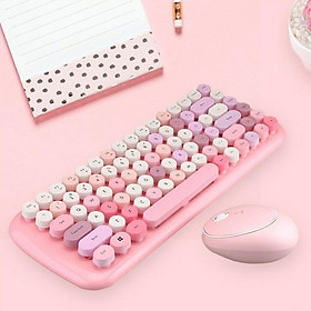 Wireless Keyboard and Mouse Combo, 2.4G Wireless Keyboard with Wireless Mouse for PC/Computer/Laptop/Desktop