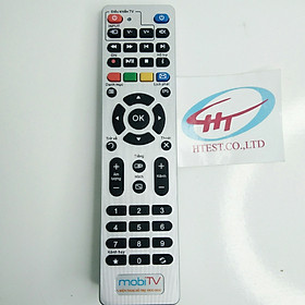 Mua điều khiển đầu thu truyền hình số mobitv có học lệnh các nút cơ bản trên điều khiển tivi   hàng chính hãng.