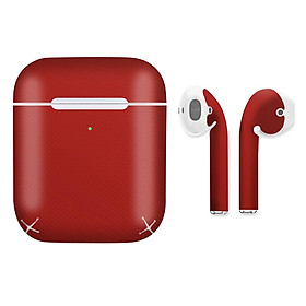 Mua Miếng dán skin chống bẩn cho tai nghe AirPods in hình thiết kế - atk160 (bản không dây 1 và 2)