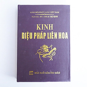 [Download Sách] Kinh Diệu Pháp Liên Hoa Bìa Da Tái Bản