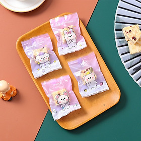 Mua TD68_Túi Đựng Bánh Kẹo  Cookie Hàn Miệng 7x10CM (Xấp 98-100 cáI) Đủ Mẫu Mới