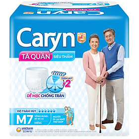 Tã Quần Caryn Siêu Thấm M7 (7 Miếng)