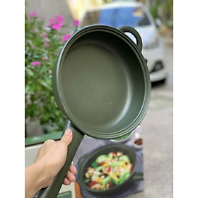 Mua Chảo dưỡng sinh Minh Long có tay cầm 27 cm