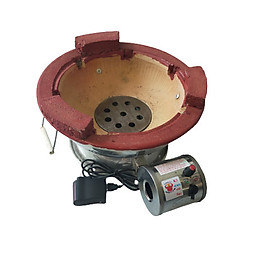 Mua Bếp Than Hoa Có Quạt tròn sạc điện kiểu có gù