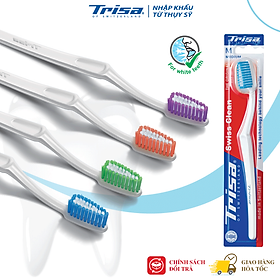 Bộ 2 Bàn Chải Đánh Răng Trisa Swiss Clean