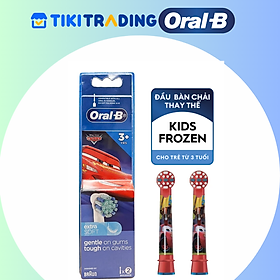 Đầu bàn chải Oral-B Vitality D12 Disney Cars - Hàng chính hãng