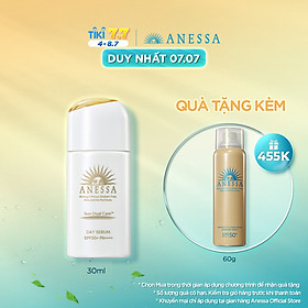 Serum Chống Nắng Dưỡng Da Nâng Tông Anessa Sun Dual Care SPF50+ PA++++ 30ml