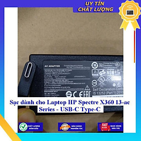 Sạc dùng cho Laptop HP Spectre X360 13-ac Series - USB-C Type-C - Hàng Nhập Khẩu New Seal