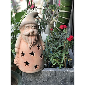 Mua ÔNG GIÀ NOEL GỐM SỨ ĐẤT NUNG TRANG TRÍ