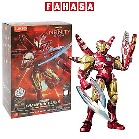 Đồ Chơi Lắp Ráp Mô Hình Marvel Infinity SAGA - CC01 - Iron Man MK85 SE - Blokees 73923 (149 Mảnh Ghép)