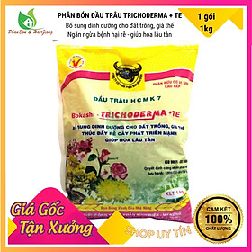 Mua Phân Bón Hữu Cơ Vi Sinh Trichoderma + TE Đầu Trâu HCMK7 1Kg - Shop Phân Bón và Hạt Giống