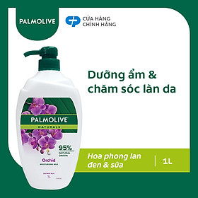 Sữa tắm Palmolive mịn màng quyến rũ 100% chiết xuất từ phong lan 1 Lít