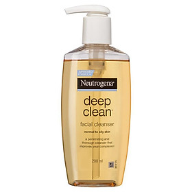 Neutrogena Deep Clean Facial Cleanser Normal to Oily Skin 200mL