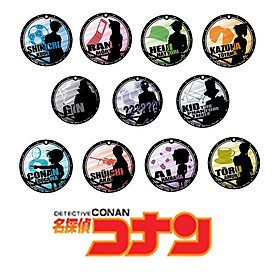 Combo 12 huy hiệu cài áo DETECTIVE CONAN - THÁM TỬ LỪNG DANH anime ver BÍ ẨN