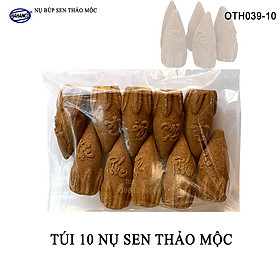 Mua Nụ Sen Thảo Mộc khói ngược hương thơm cổ truyền siêu sạch - PHÚC LỘC THỌ (OTH039) Xông trầm phong thủy  giúp thư giãn tĩnh tâm  an yên - Xua đuổi tà khí tai ương