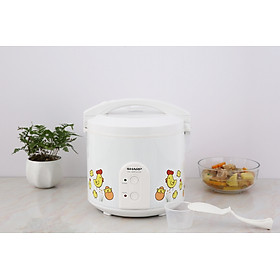 Nồi cơm điện nắp gài Sharp 1.8 lít KS-183TJV-CH - Hàng chính hãng