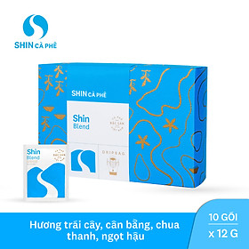 SHIN Cà Phê - DripBag SHIN Blend hộp 10 gói - Phin Giấy tiện lợi