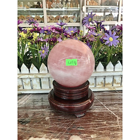 Mua Quả cầu phong thủy đá thạch anh hồng - Đường kính 10 3cm và 11cm