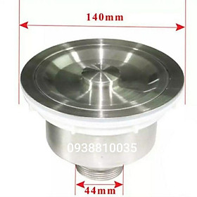 Mua Đầu xả chậu rửa chén Inox 304 kèm chui xả và ron