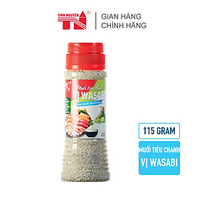 Muối Tiêu Chanh Vị Wasabi Tinh Nguyên 115g