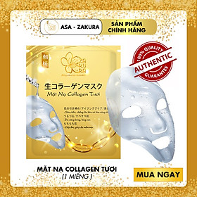 MẶT NẠ COLLAGEN TƯƠI ASA ZAKURA