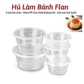 Mua Hũ hộp cốc khuôn bánh flan caramen - Khuôn làm bánh da lợn  bánh xu xê  thạch rau câu nhựa 100% PP KHÔNG MÙI CHỊU NHIỆT