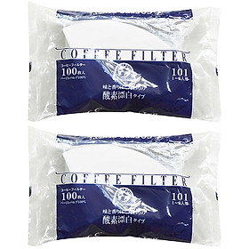 Mua Combo 2 Giấy Thấm Lọc Coffee Filter TENTOK GTL000770011 - Trắng (100 miếng)