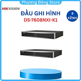 Mua Đầu Ghi Hình Camera IP 8 KÊNH HIKVISION DS-7608NXI-K1 12MP AI nhận diện khuôn mặt  .-Hàng chính hãng