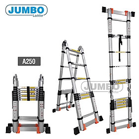 Mua Thang Nhôm Rút Chữ A Cao Cấp 5M JUMBO