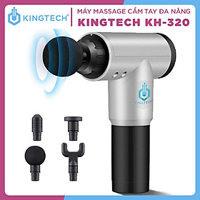 Máy Massage Cầm Tay Cao Cấp KINGTECH KH-320 - 6 Cấp Độ, Hỗ Trợ Mát Xa Chuyên Sâu, Giảm Đau Cơ, Cứng Khớp - Quà Tặng Cho Sức Khỏe