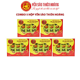 5 hộp yến sào Thiên Hoàng 12% 