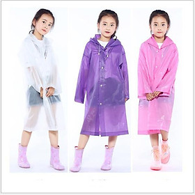 Áo mưa trẻ em EVA cao cấp siêu nhẹ, chống thấm tuyệt đối