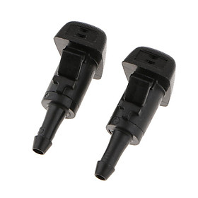 Set 2 Windshield Washer Spray Nozzle for  2007~ 2015   /